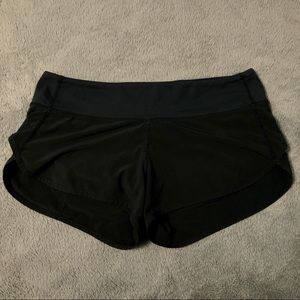 SOLD - Black Lululemon Speed Shorts sz 6